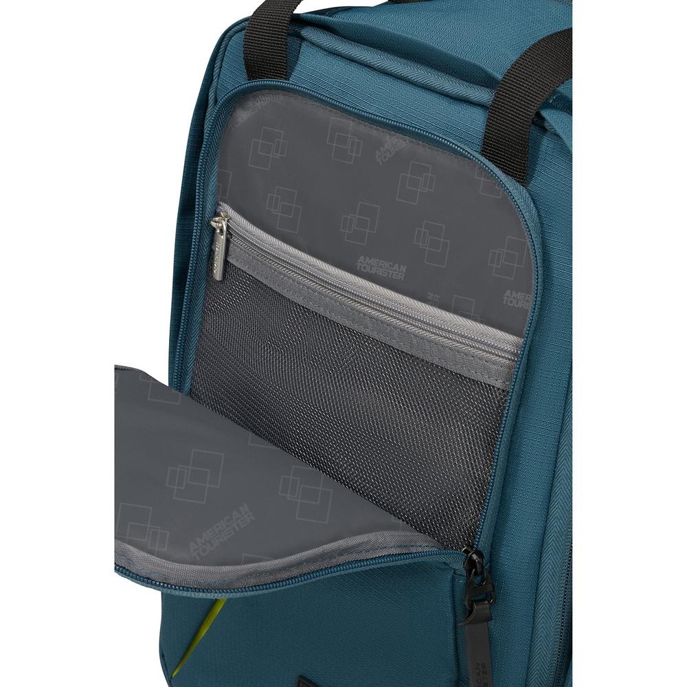 American Tourister Take2cabin S Ryggsekk med 2 hjul Harbour Blue-Sekker-BagBrokers