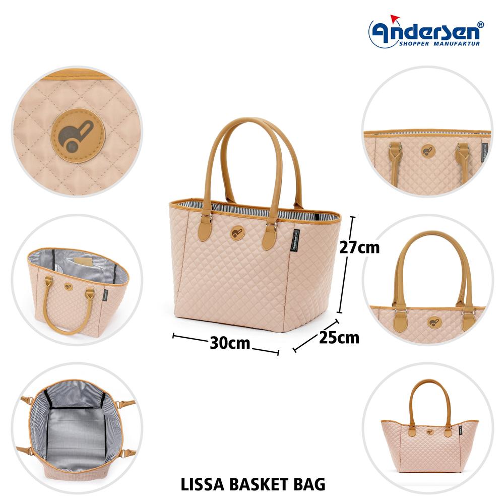 Andersen LISSA Basket bag Sand-Bagger-BagBrokers