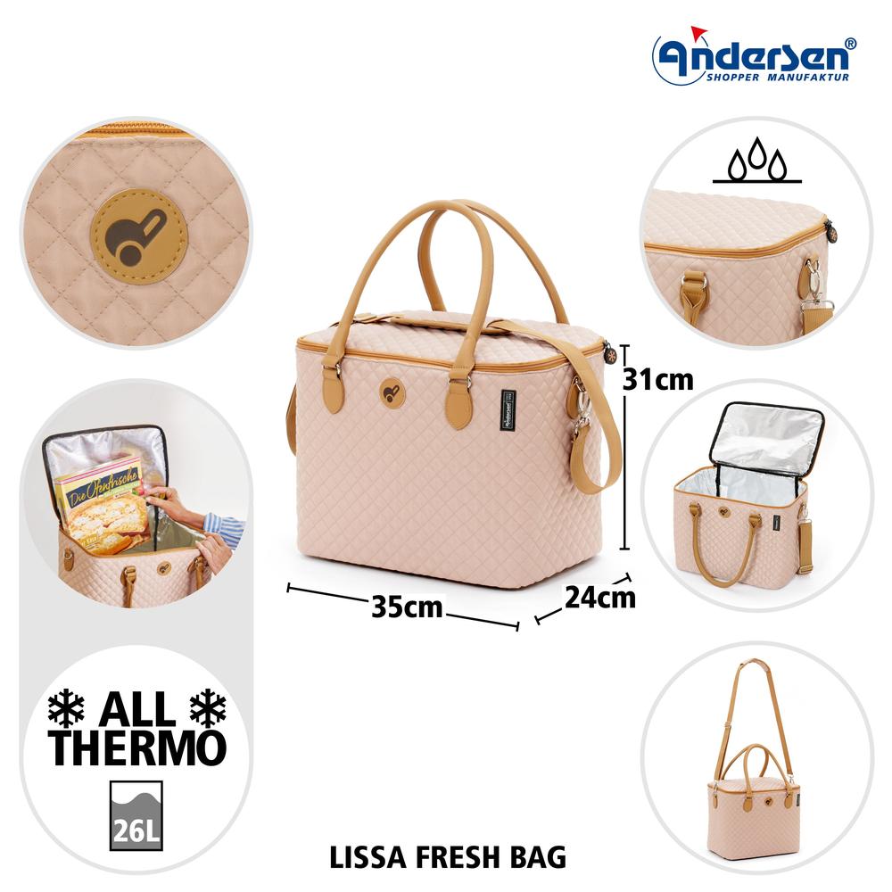 Andersen LISSA Fresh Cooler bag Sand-Bagger-BagBrokers