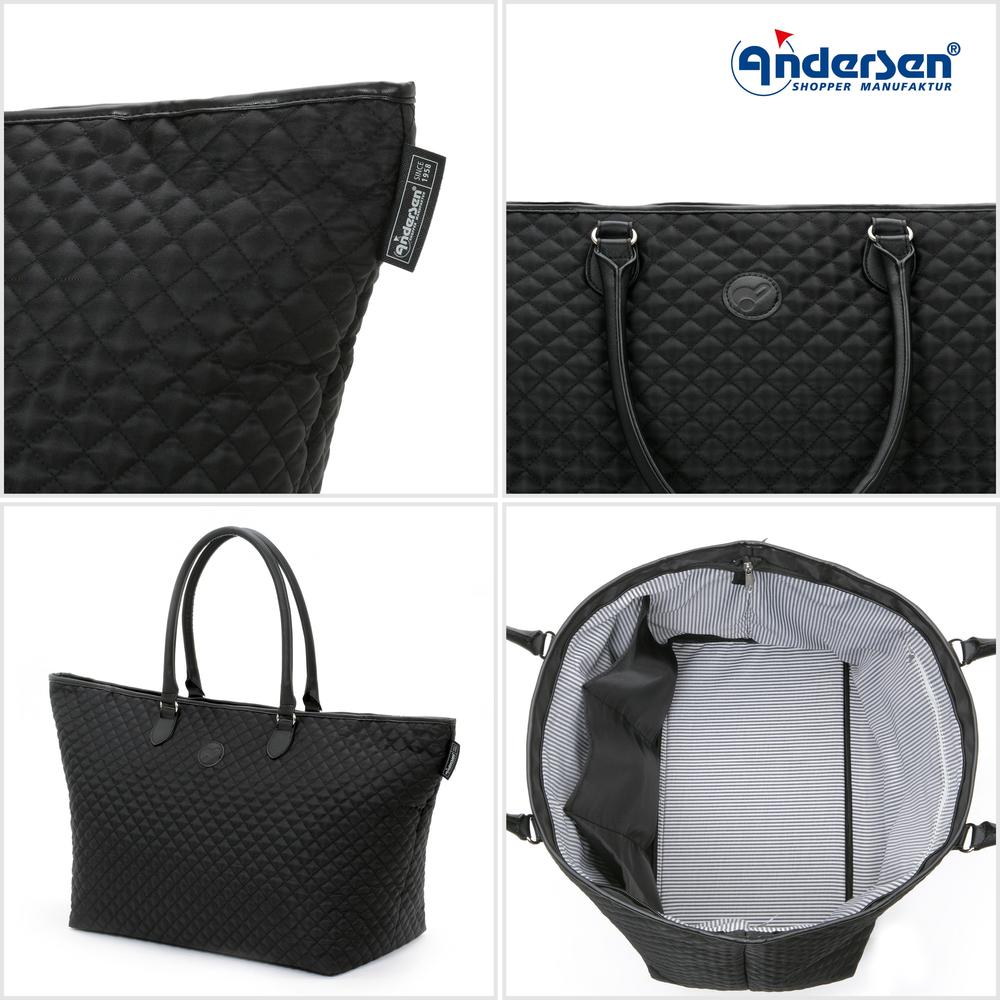 Andersen LISSA Weekend bag Black-Bagger-BagBrokers