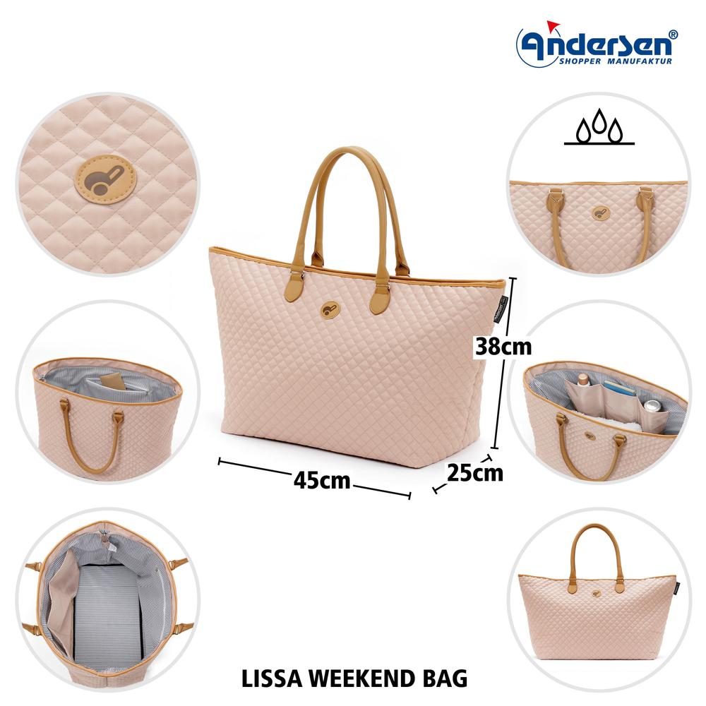 Andersen LISSA Weekend bag Sand-Bagger-BagBrokers