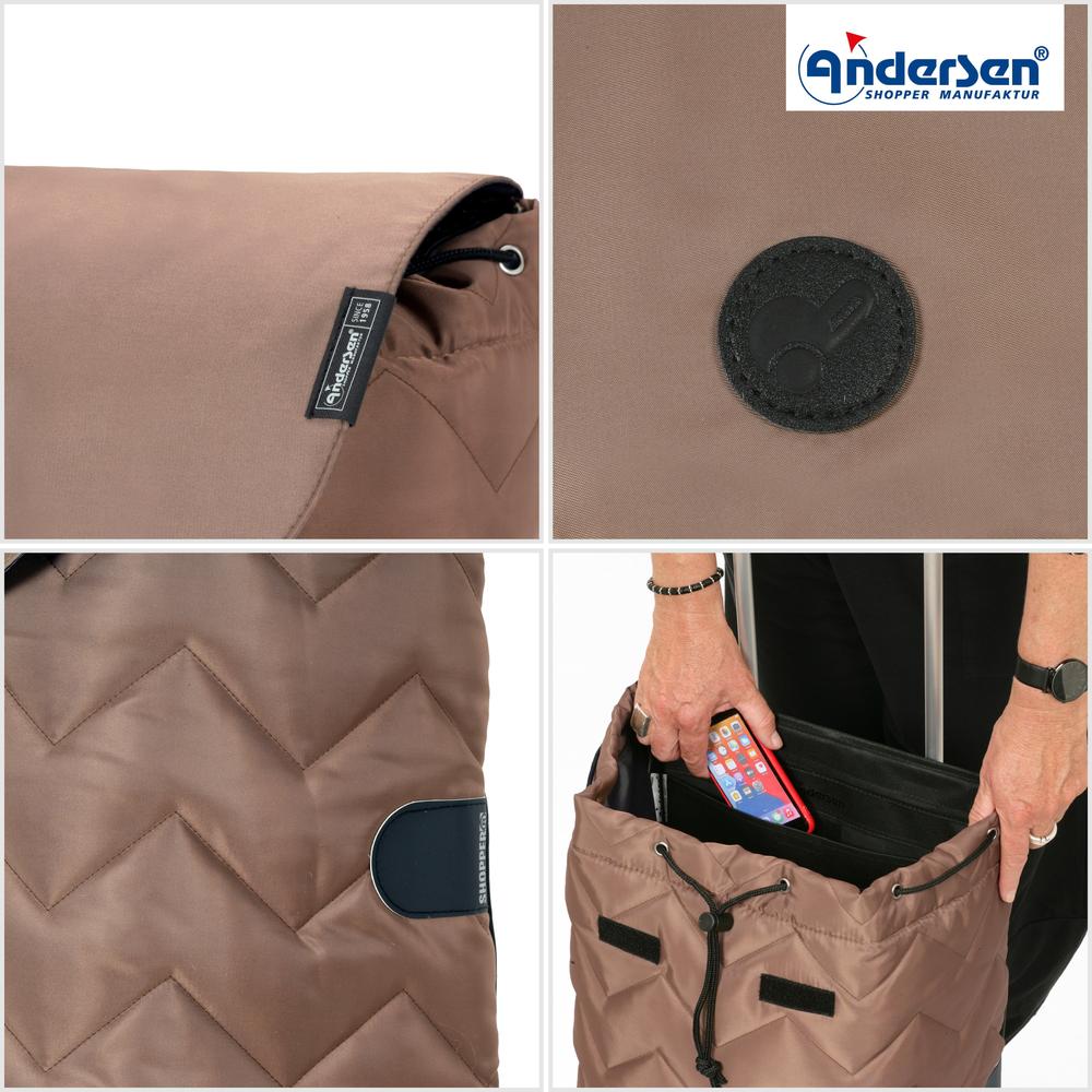 Andersen Royal Shopper HILMA 45 Liter Trillebag Mousse-Bagger-BagBrokers