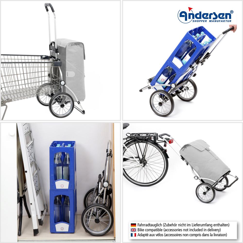 Andersen Royal Shopper HILMA 45 Liter Trillebag Mousse-Bagger-BagBrokers