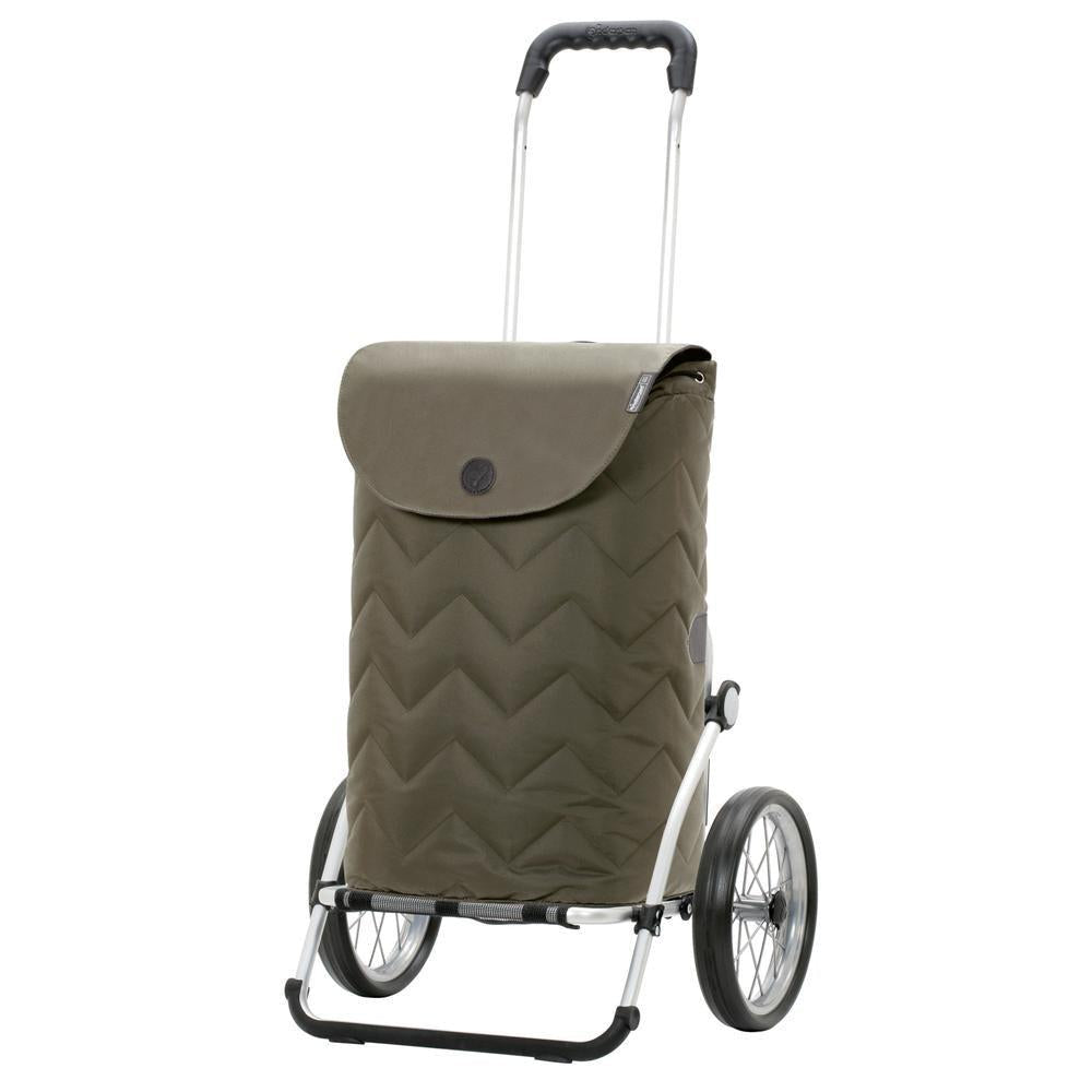 Andersen Royal Shopper HILMA 45 Liter Trillebag Oliven-Bagger-BagBrokers
