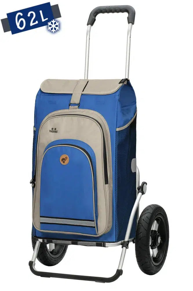 Andersen Royal Shopper Hydro 2.1 XL 29 cm Luftdekk med kulelager Blå-Trillevogn-BagBrokers