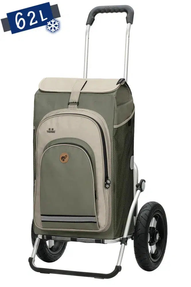 Andersen Royal Shopper Hydro 2.1 XL 29 cm Luftdekk med kulelager Grå-Trillevogn-BagBrokers