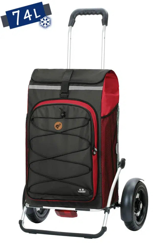 Andersen Royal Shopper Plus FADO 2.1 Luftdekk med kulelager Rød-Trillevogn-BagBrokers