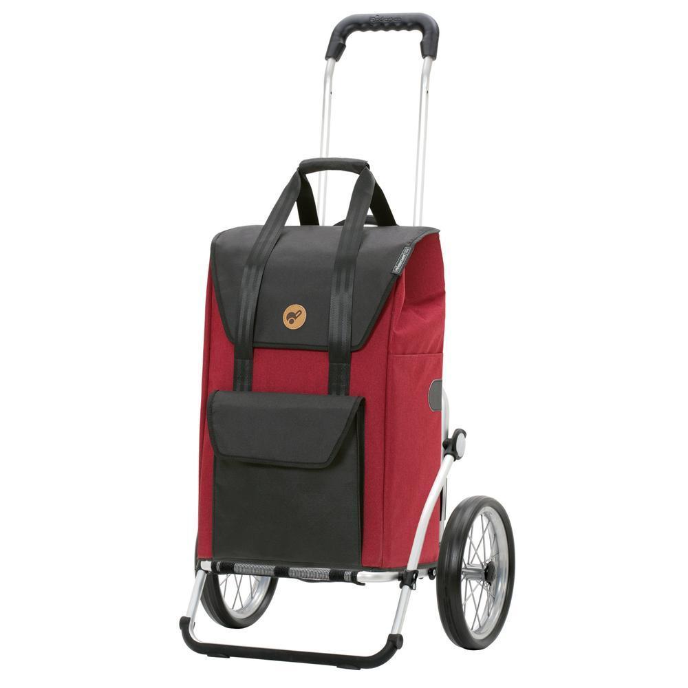 Andersen Royal Shopper Senta 2.0 49 Liter Trillebag Rød-Bagger-BagBrokers