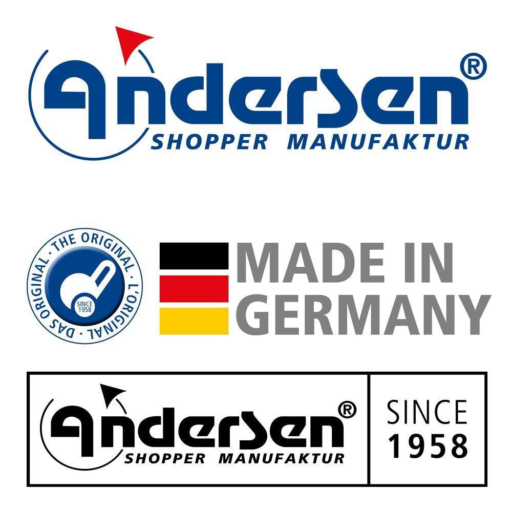 Andersen Royal Shopper Senta 2.0 49 Liter Trillebag Svart 3,7 kg-Bagger-BagBrokers