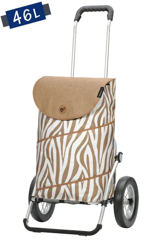 Andersen Royal Shopper TYRA Trillebag 46 Liter ZEBRA-Bagger-BagBrokers