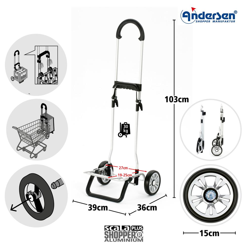 Andersen Scala Shopper Plus JANO 36 Liter Cream-Bagger-BagBrokers