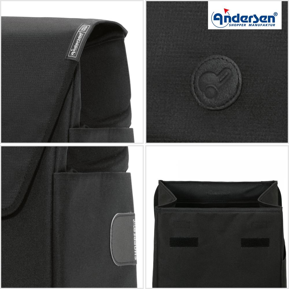 Andersen Scala Shopper Plus JANO 36 Liter Svart-Bagger-BagBrokers