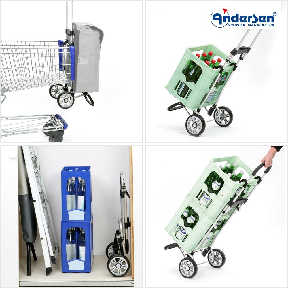 Andersen Scala Shopper Plus WEDA 36 Liter Svart-Bagger-BagBrokers