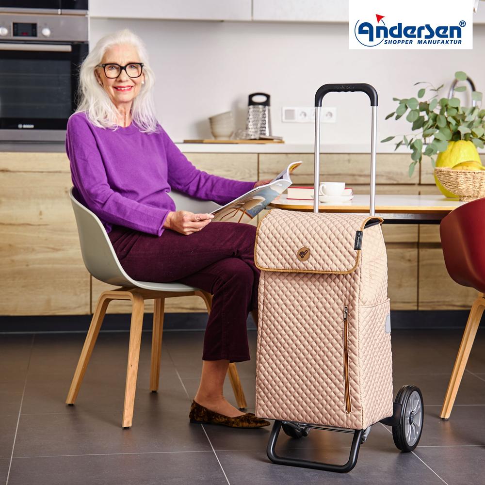 Andersen Shopper Alu star Trillebag 43 Liter LISSA Sand-Bagger-BagBrokers