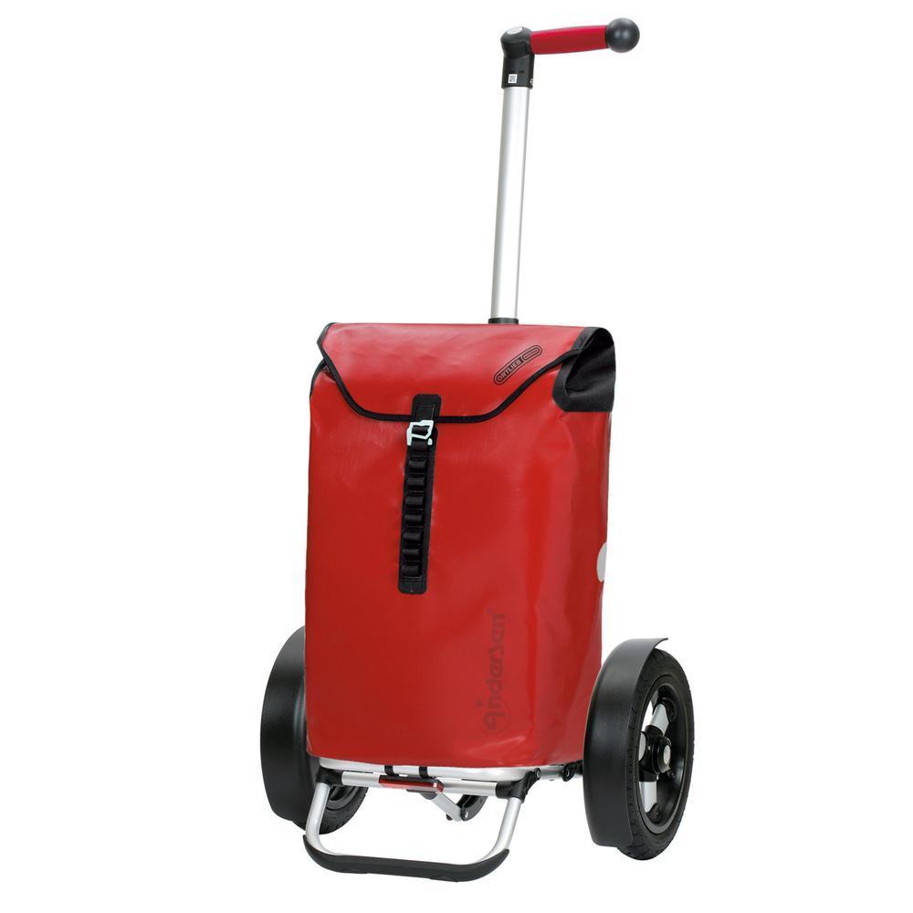 Andersen Tura Shopper ORTLIEB 29 cm Luftdekk med kulelager 49 Liter Rød-Trillevogn-BagBrokers