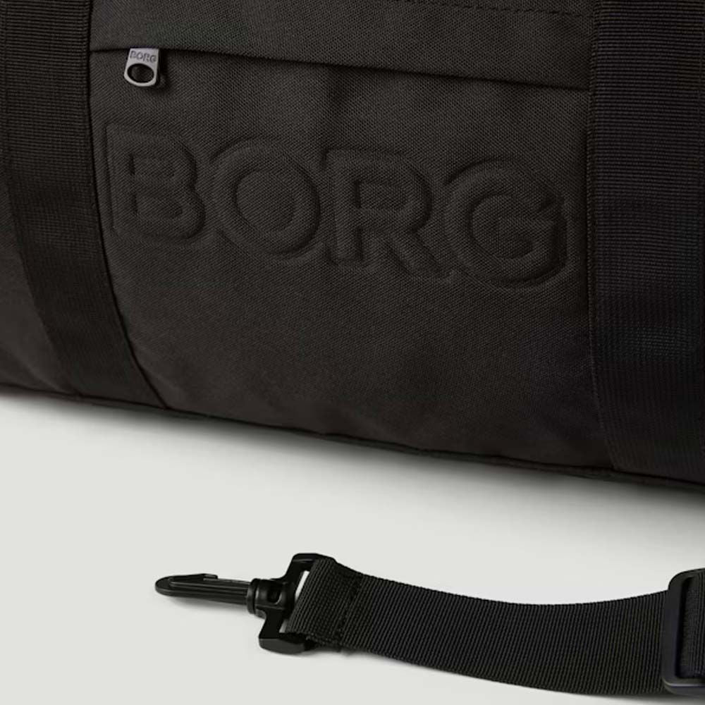 Bjørn Borg Embossed Sports bag Svart-Bagger-BagBrokers