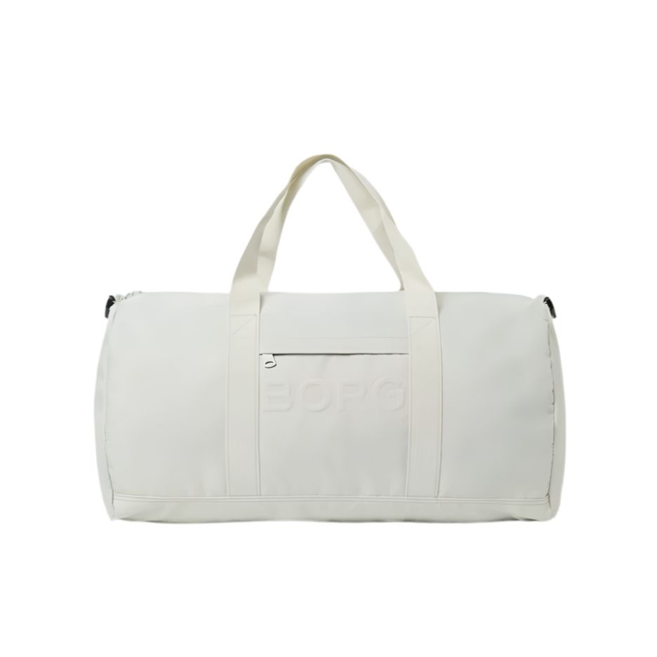 Bjørn Borg Embossed Sports bag Silver Birch-Bagger-BagBrokers