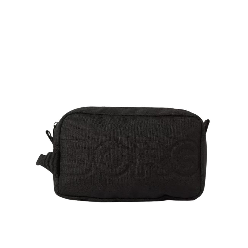 Bjørn Borg Embossed toalettmappe Black Beauty-Toalettmappe-BagBrokers