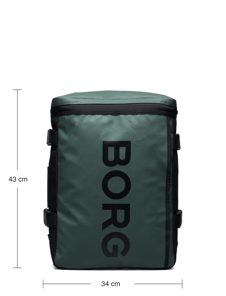Bjørn Borg M Medium Reise Ryggsekk Grønn-Ryggsekker-BagBrokers