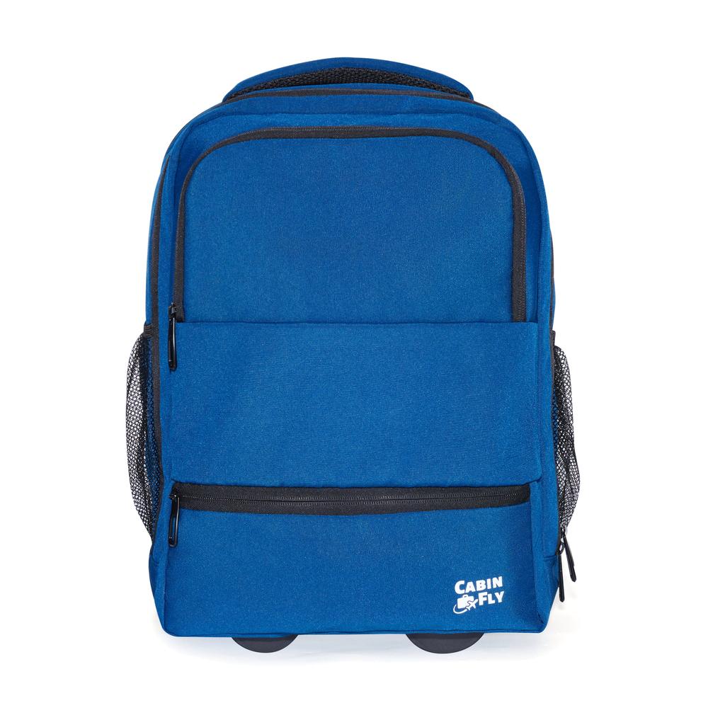 CabinFly Aircruiser Backpack with wheels 40x30x20 cm Blue-Ryggsekker-BagBrokers