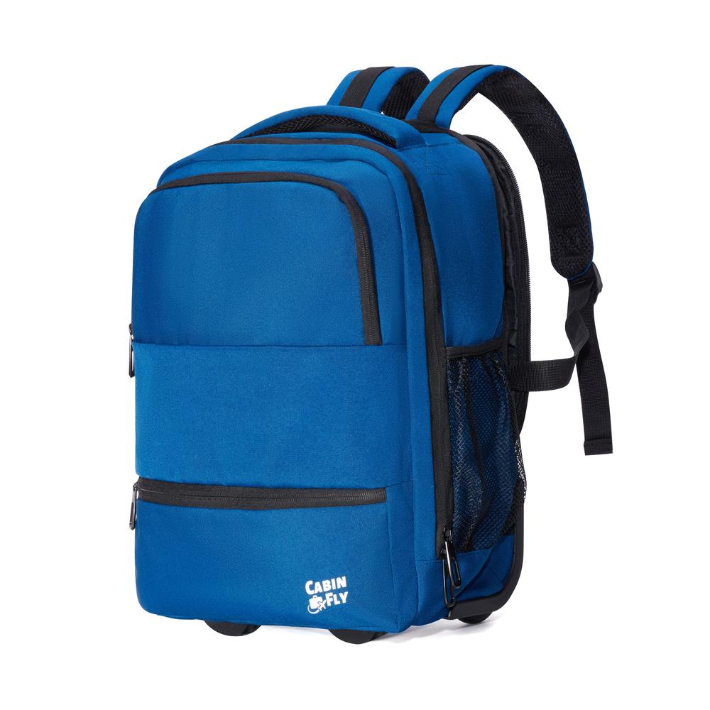 CabinFly Aircruiser Backpack with wheels 40x30x20 cm Blue-Ryggsekker-BagBrokers