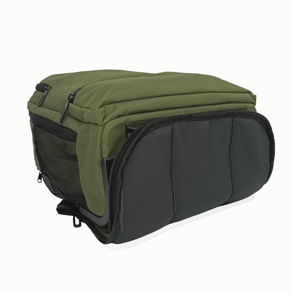 CabinFly Aircruiser Backpack with wheels 40x30x20 cm Green-Ryggsekker-BagBrokers