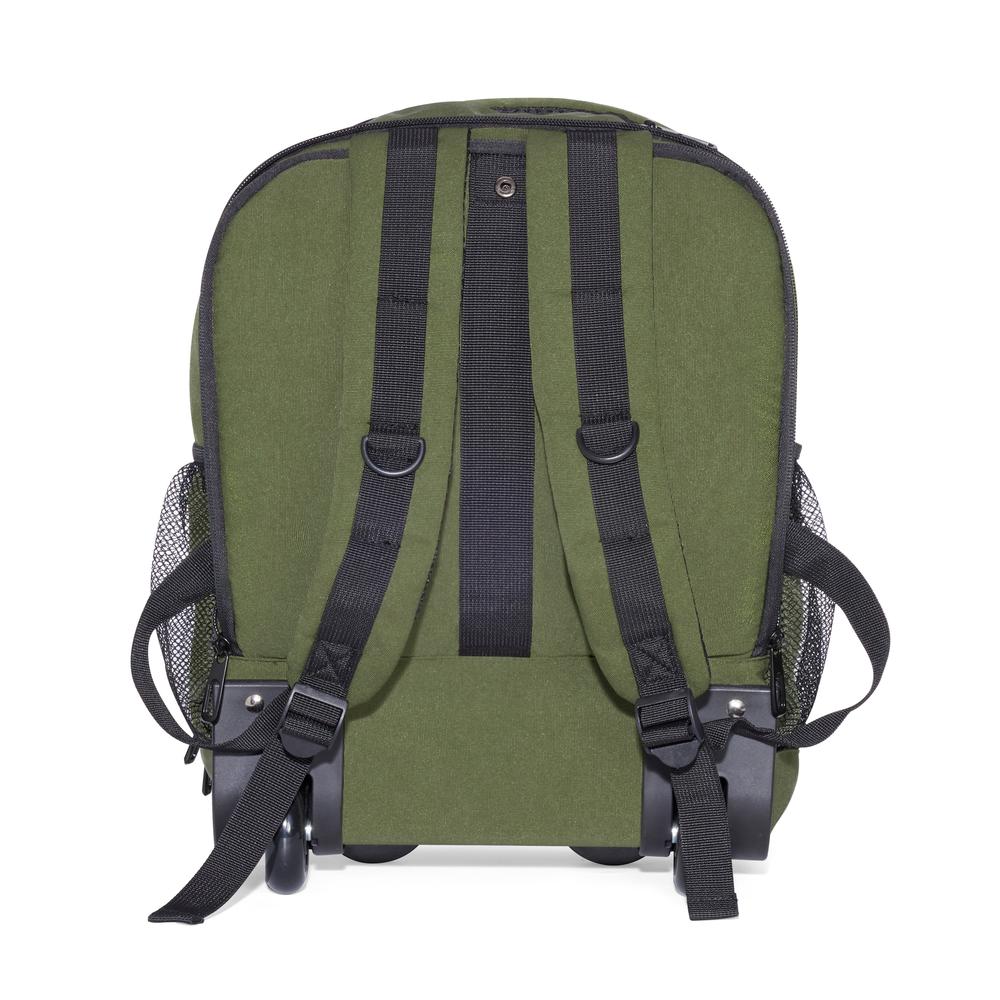 CabinFly Aircruiser Backpack with wheels 40x30x20 cm Green-Ryggsekker-BagBrokers