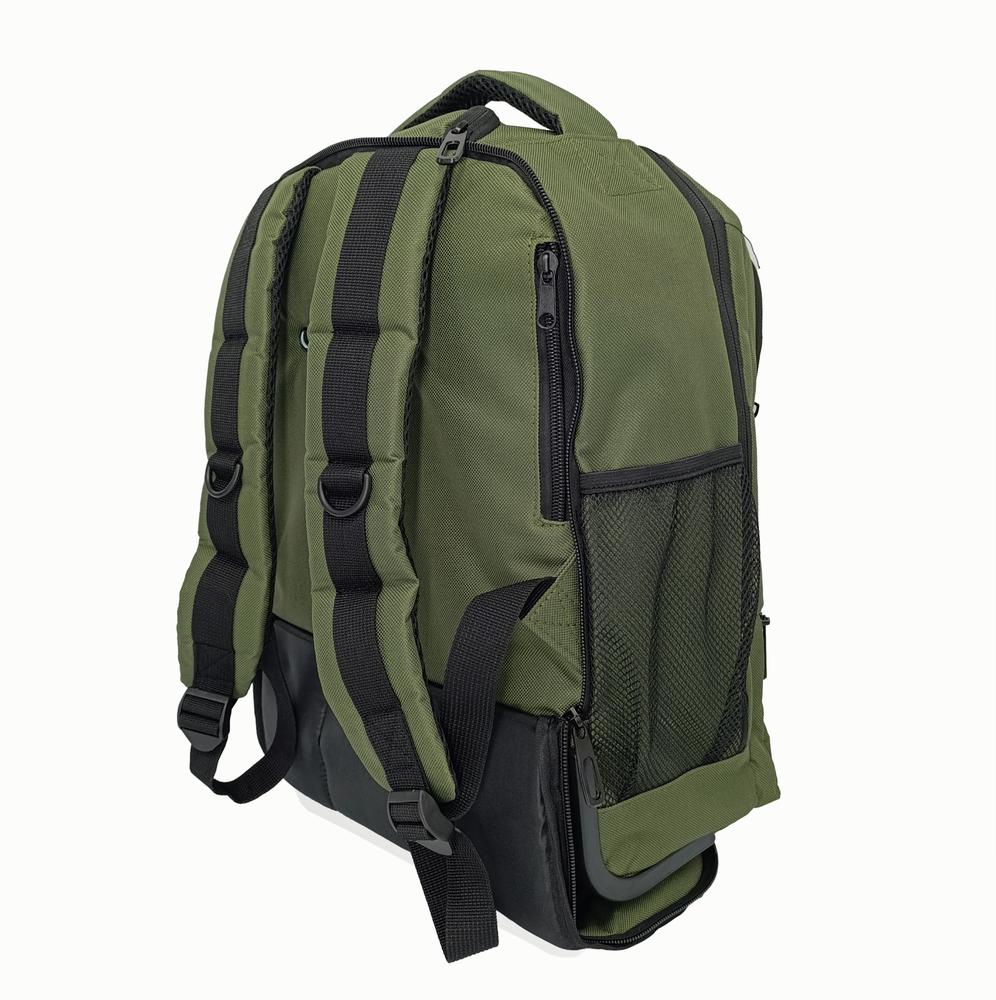 CabinFly Aircruiser Backpack with wheels 40x30x20 cm Green-Ryggsekker-BagBrokers