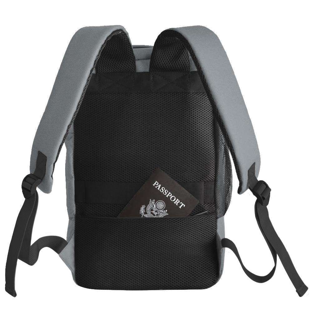 CabinFly Bellanca Ryanair40x25x20 cm Backpack PC 15" Grey-Ryggsekker-BagBrokers