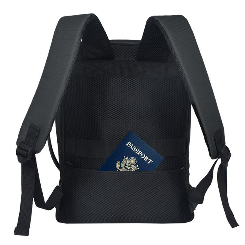 CabinFly Bellanca Ryanair 40x30x10 cm utvidbar PC-sekk 15" Black-Ryggsekker-BagBrokers