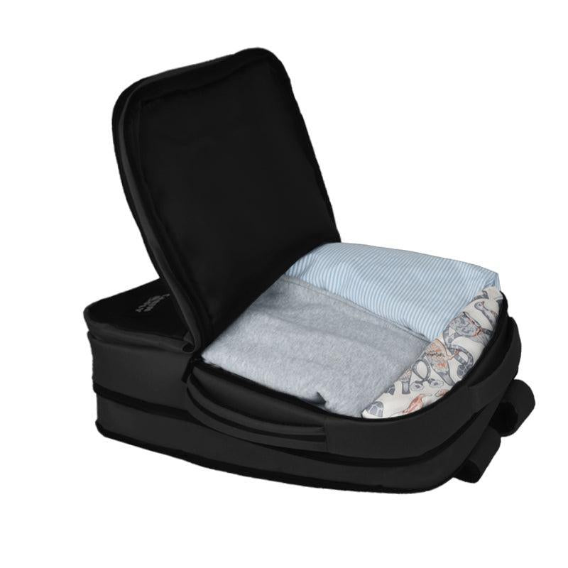 CabinFly Bellanca Ryanair 40x30x10 cm utvidbar PC-sekk 15" Black-Ryggsekker-BagBrokers