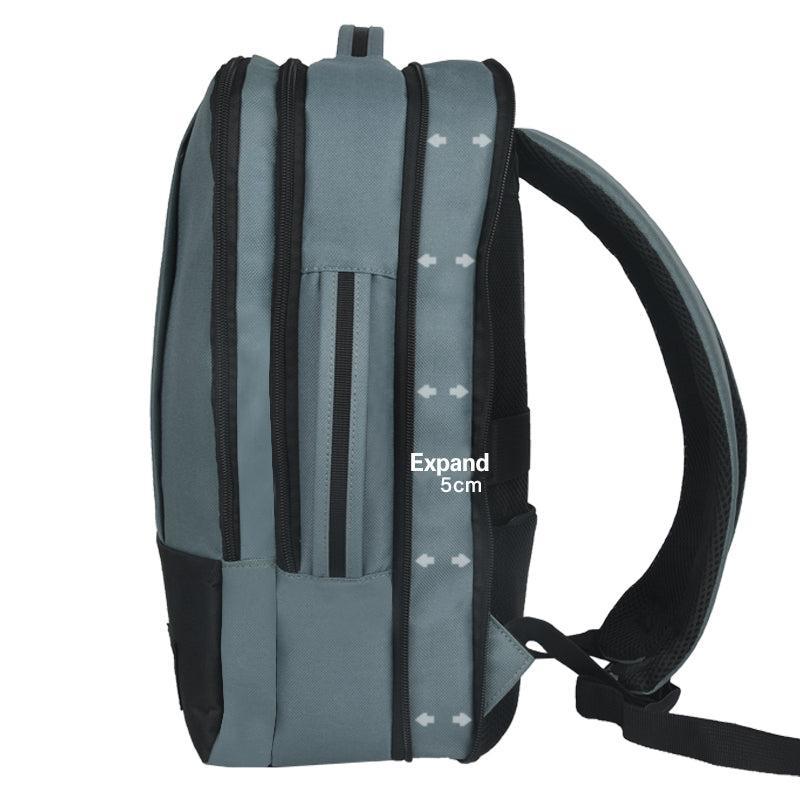 CabinFly Bellanca Ryanair 40x30x10 cm utvidbar PC-sekk 15" Blue-Ryggsekker-BagBrokers