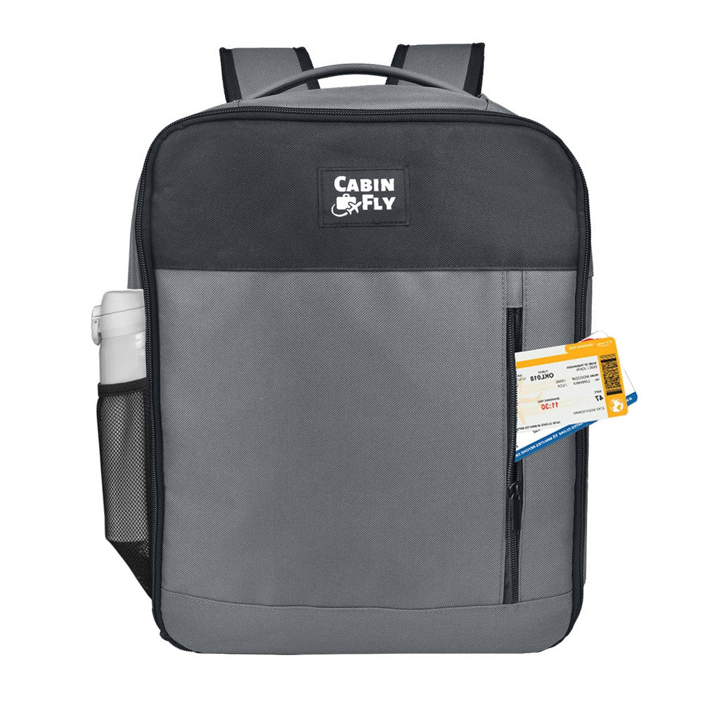 CabinFly Pacemaker Wizzair 40x30x20 cm pc 15" Grey-Ryggsekker-BagBrokers