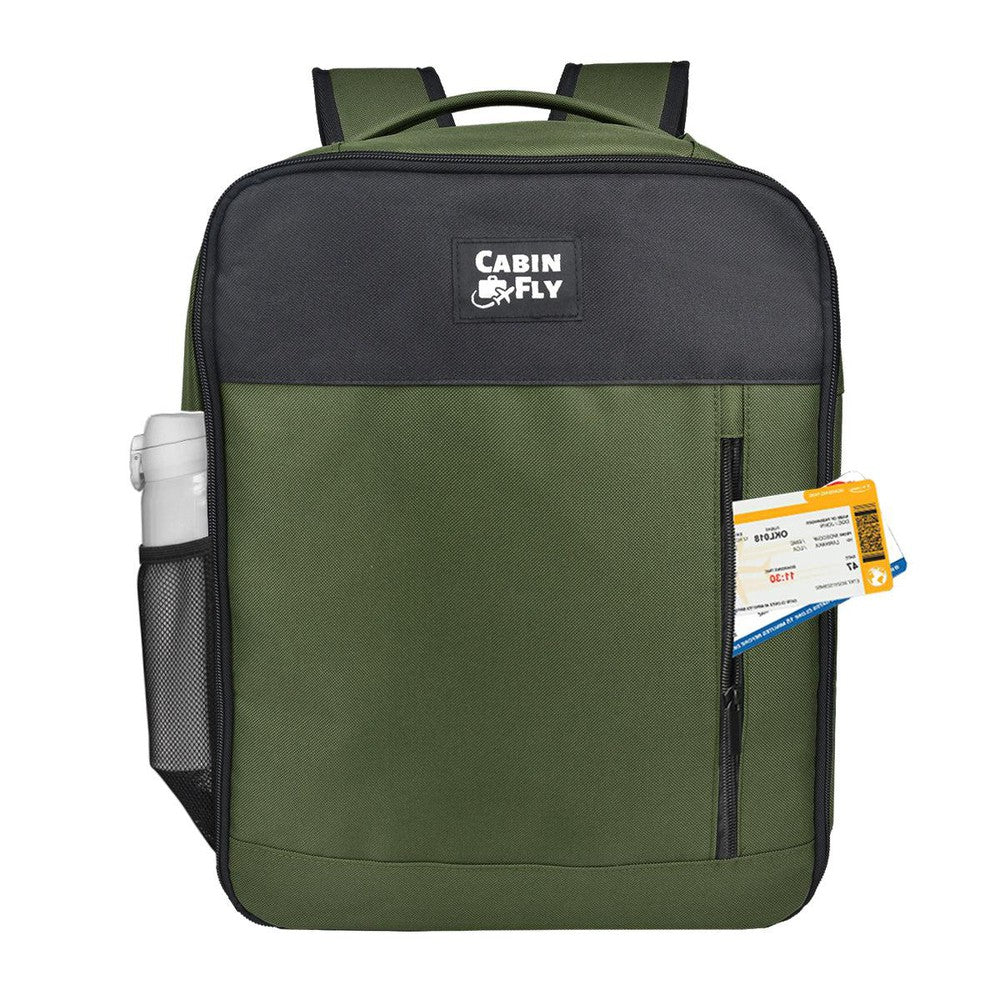 CabinFly Pacemaker Wizzair 40x30x20 cm pc 15" Khaki-Ryggsekker-BagBrokers