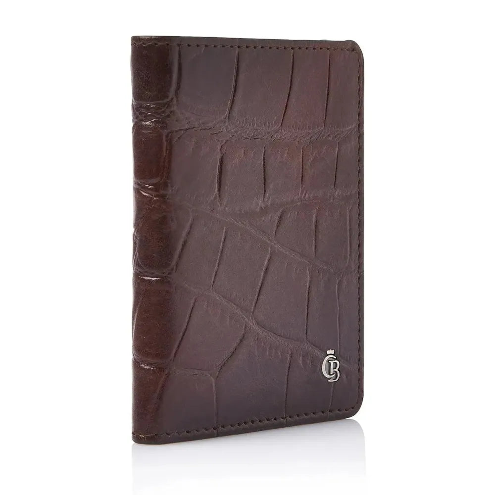 Castelijn & Beerens 6 Card Holder RFID Mocca-Lommebok/ Kortholder-BagBrokers