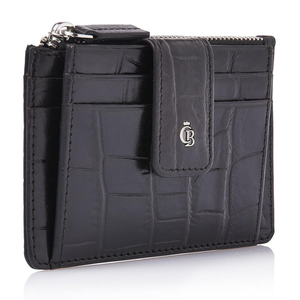 Castelijn & Beerens 7 Card Mini Wallet RFID Black-Lommebok/ Kortholder-BagBrokers