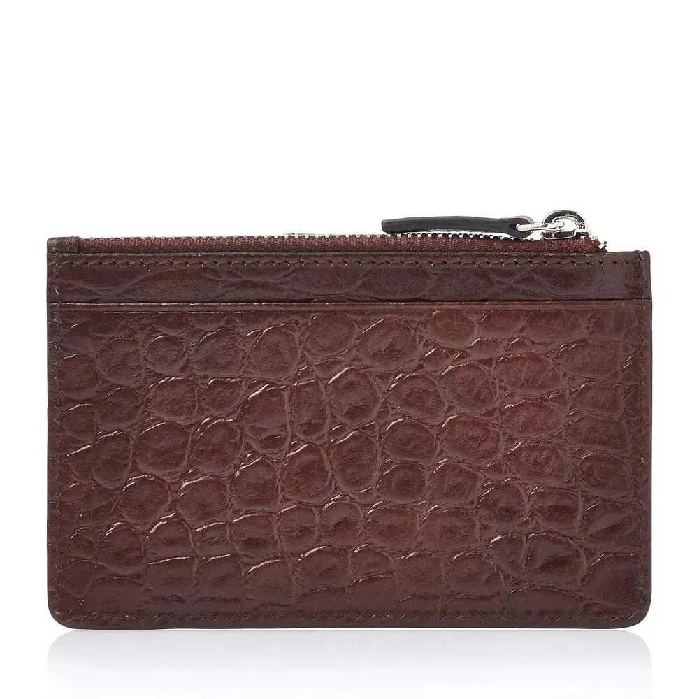 Castelijn & Beerens 7 Card Mini Wallet RFID Mocca-Lommebok/ Kortholder-BagBrokers