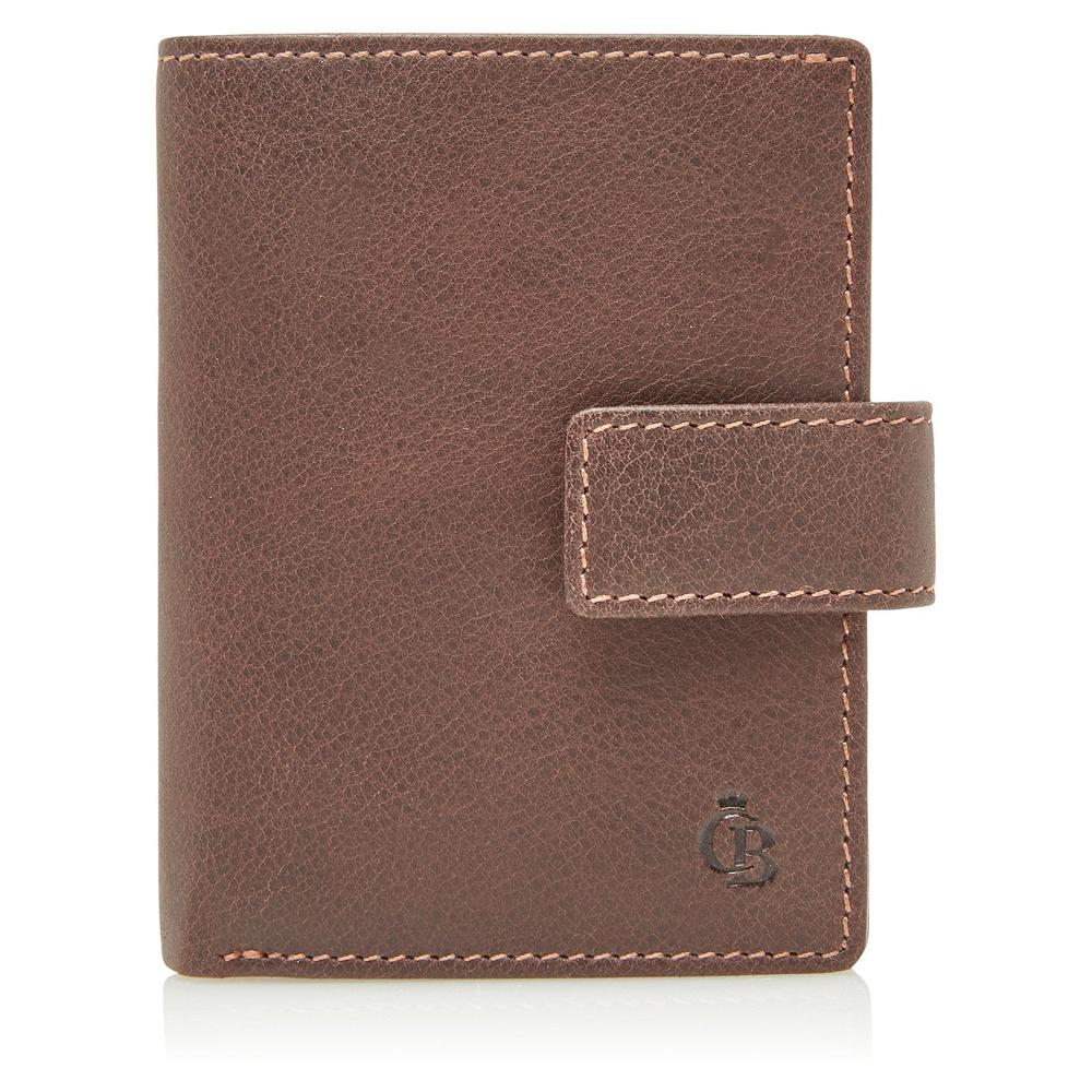 Castelijn & Beerens Card Mini Wallet RFID Mocca-Lommebok/ Kortholder-BagBrokers