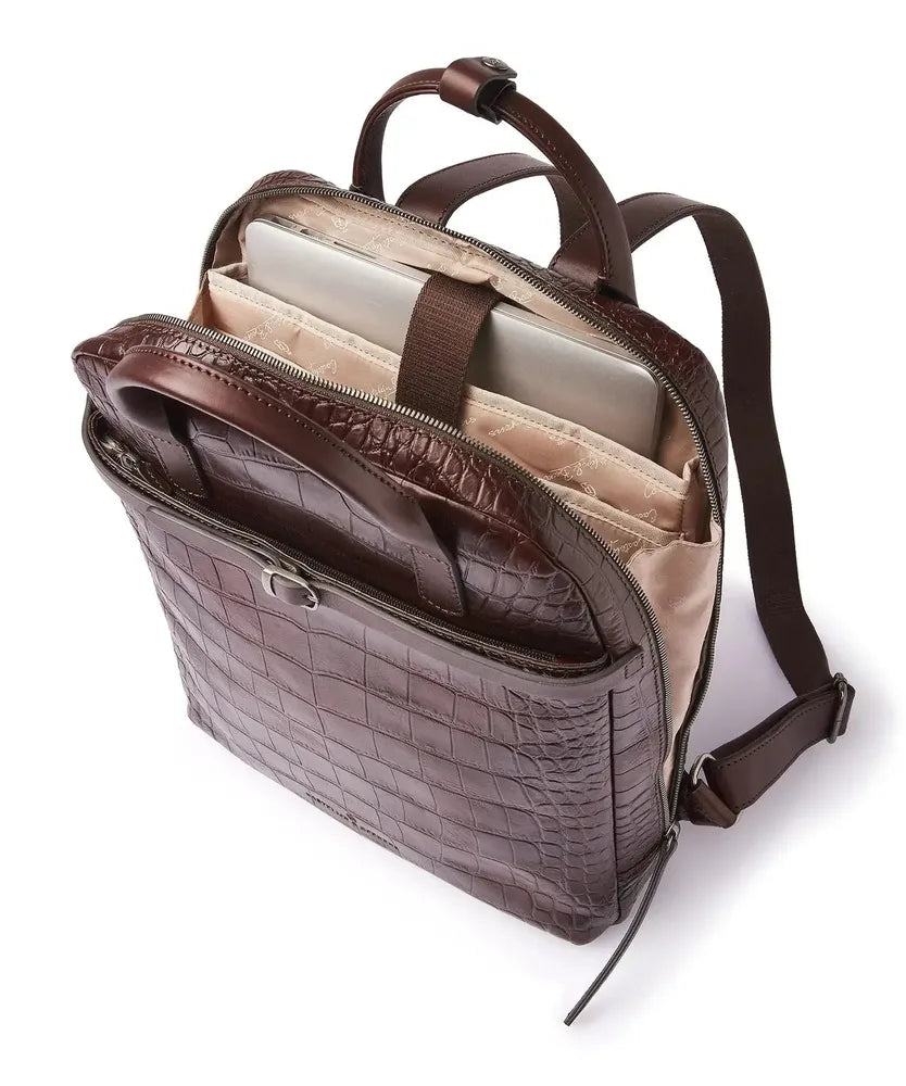 Castelijn & Beerens Emma Backpack 15,6" RFID - Mocca-Ryggsekker-BagBrokers