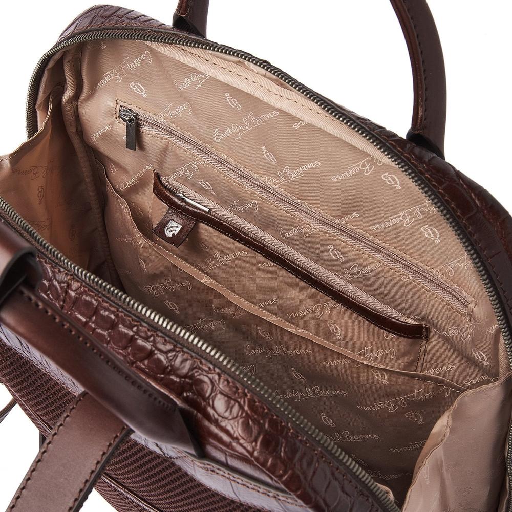 Castelijn & Beerens Emma Backpack 15,6" RFID - Mocca-Ryggsekker-BagBrokers