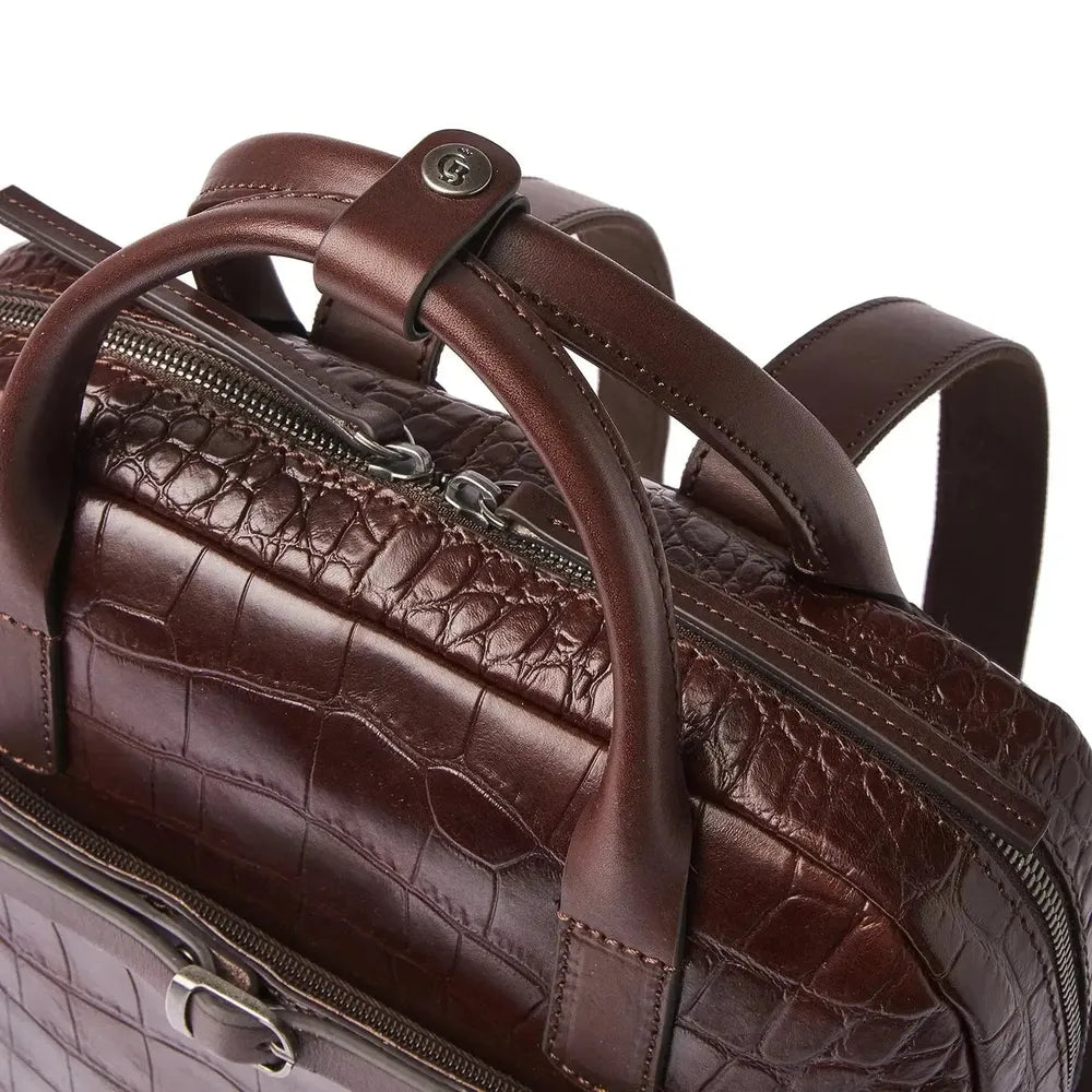 Castelijn & Beerens Emma Backpack 15,6" RFID - Mocca-Ryggsekker-BagBrokers