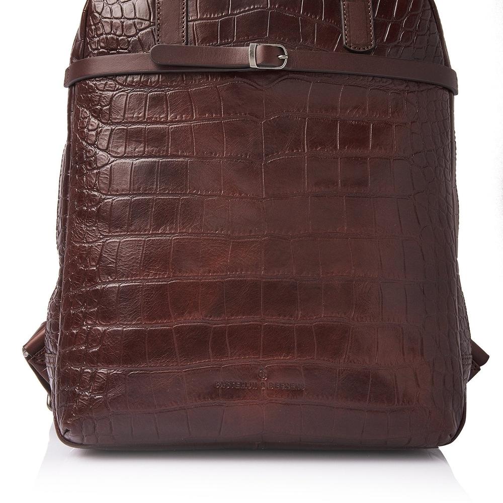 Castelijn & Beerens Emma Backpack 15,6" RFID - Mocca-Ryggsekker-BagBrokers