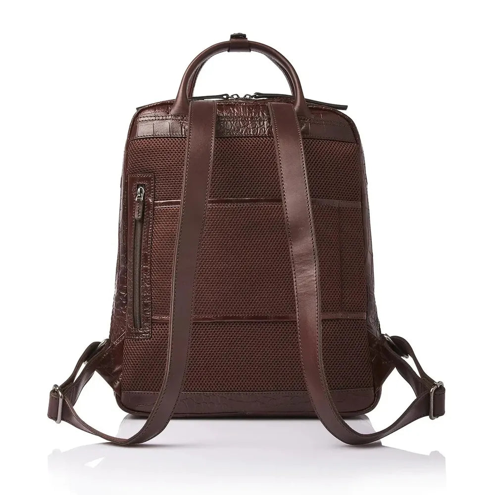 Castelijn & Beerens Emma Backpack 15,6" RFID - Mocca-Ryggsekker-BagBrokers