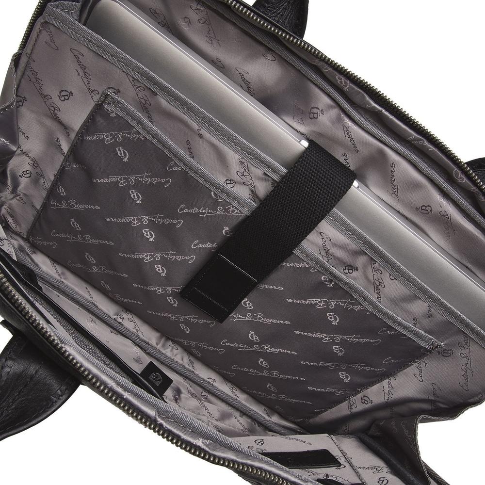 Castelijn & Beerens Firenze Pc-veske 1 hovedrom 15,6" RFID Svart-Veske-BagBrokers
