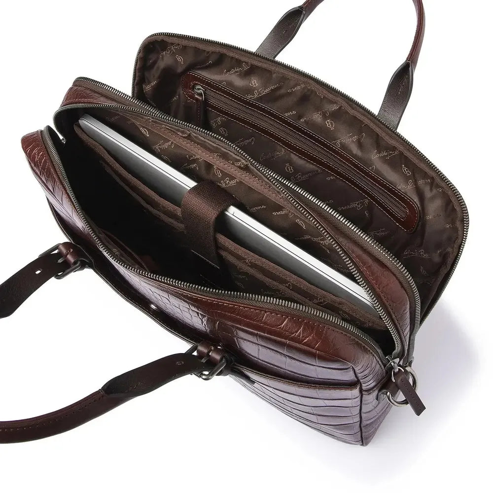 Castelijn & Beerens Jules Laptop Bag 15,6" RFID Mocca-Veske-BagBrokers