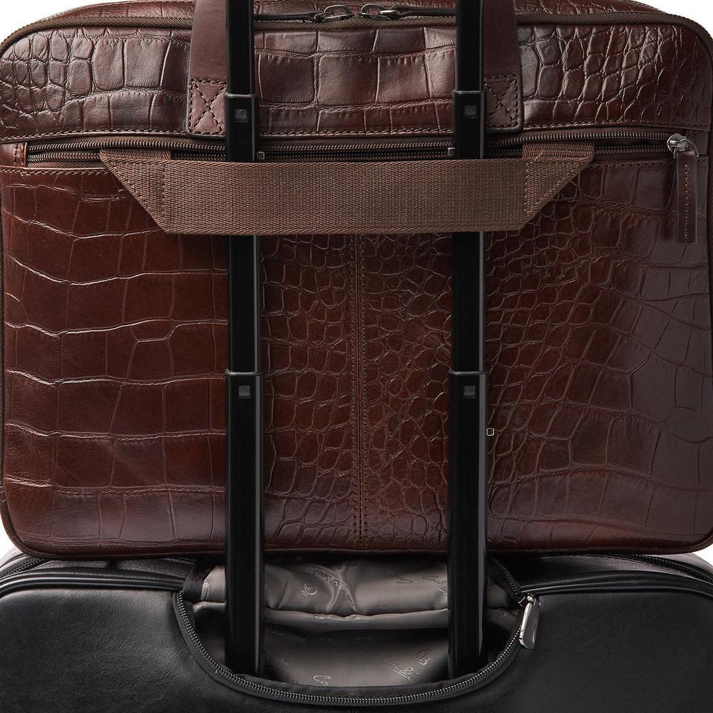 Castelijn & Beerens Jules Laptop Bag 15,6" RFID Mocca-Veske-BagBrokers