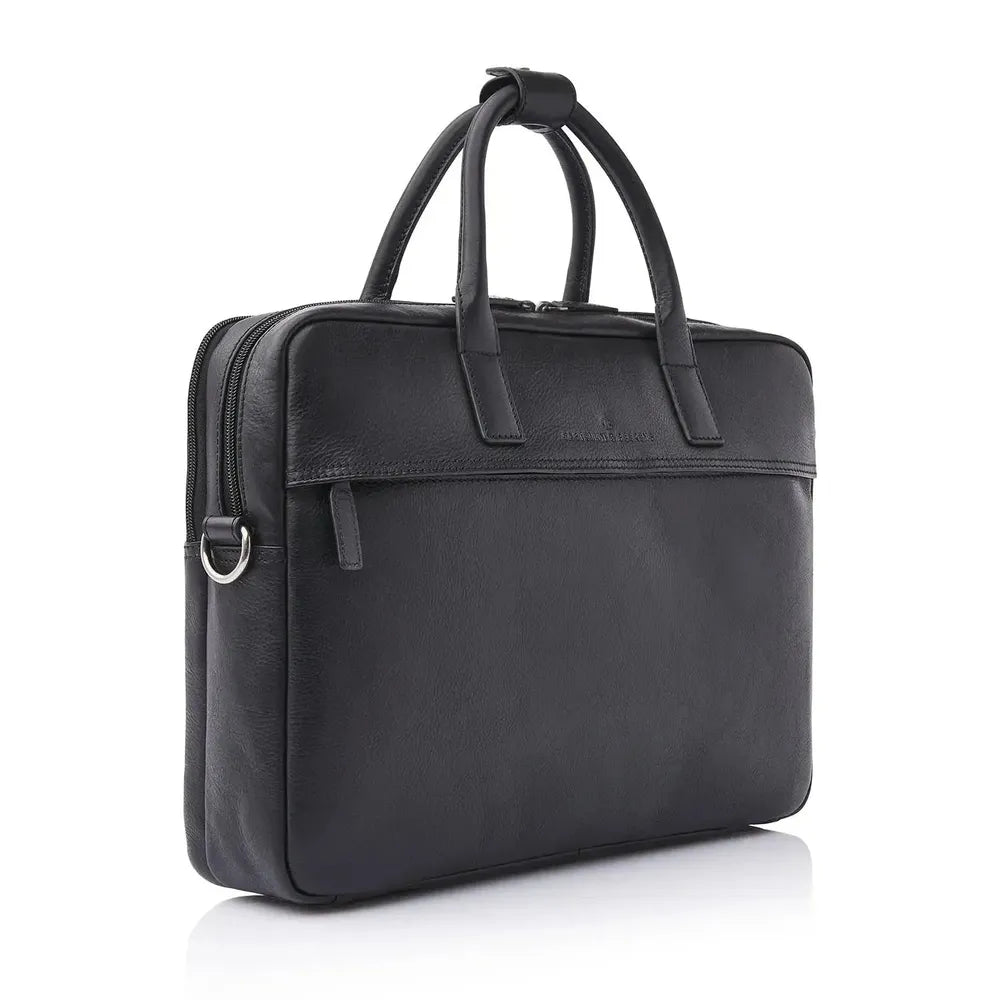 Castelijn & Beerens Laptop-veske med 2 rom 15,6" RFID Black-Veske-BagBrokers