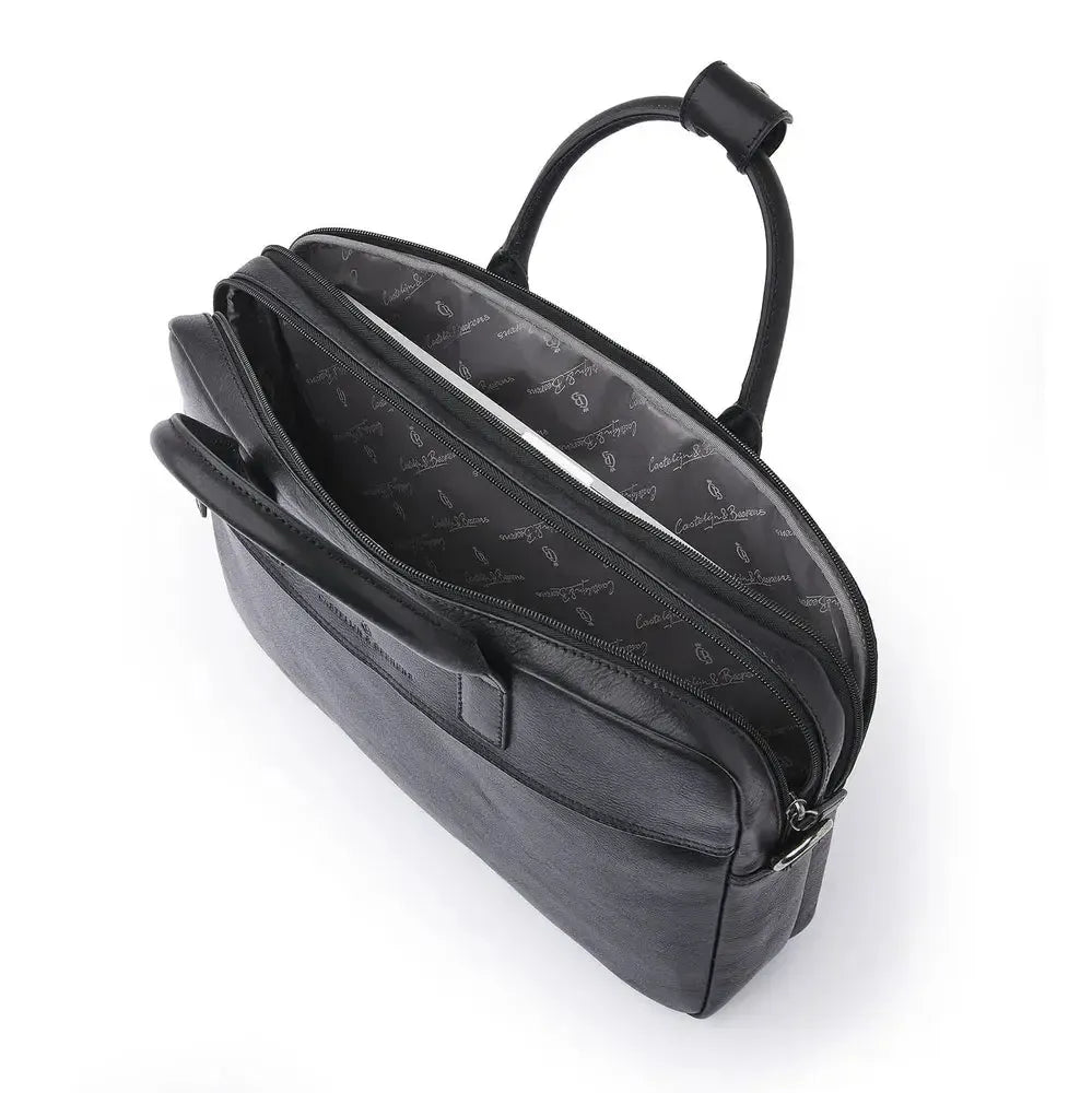 Castelijn & Beerens Laptop-veske med 2 rom 15,6" RFID Black-Veske-BagBrokers