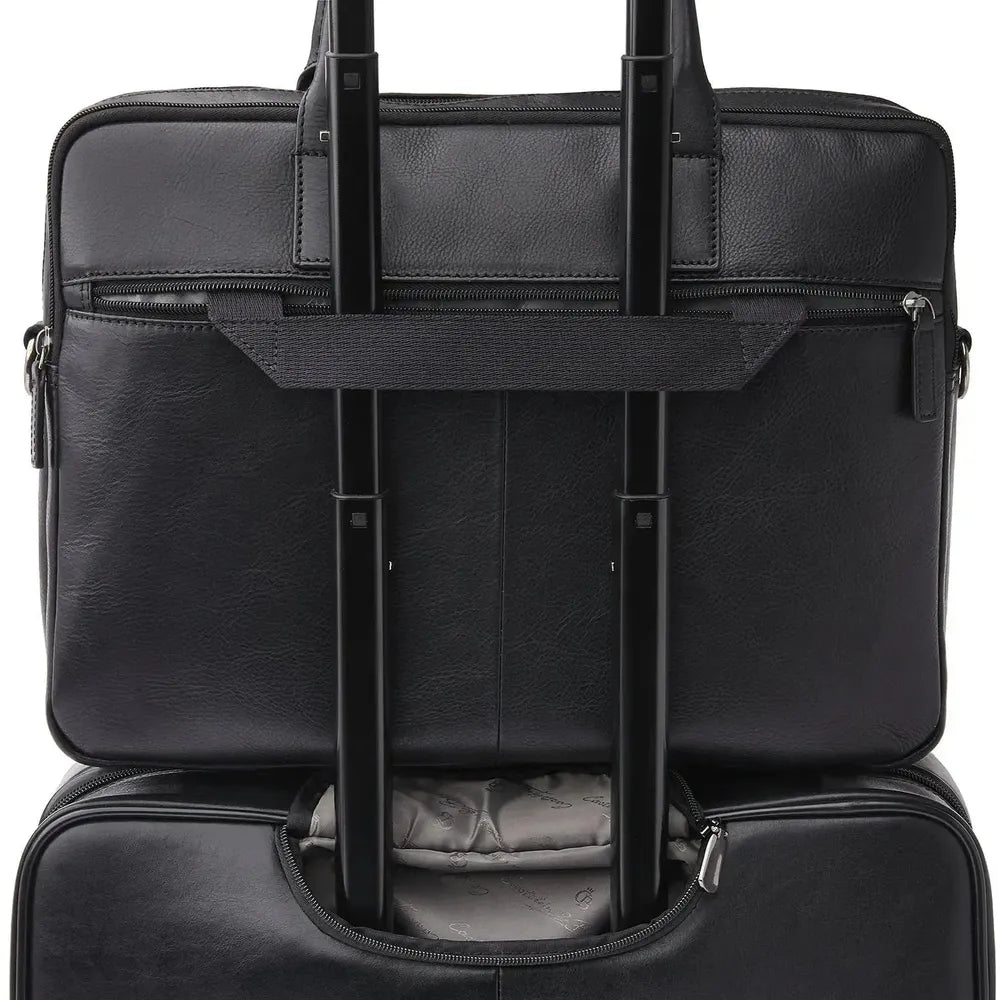 Castelijn & Beerens Laptop-veske med 2 rom 15,6" RFID Black-Veske-BagBrokers
