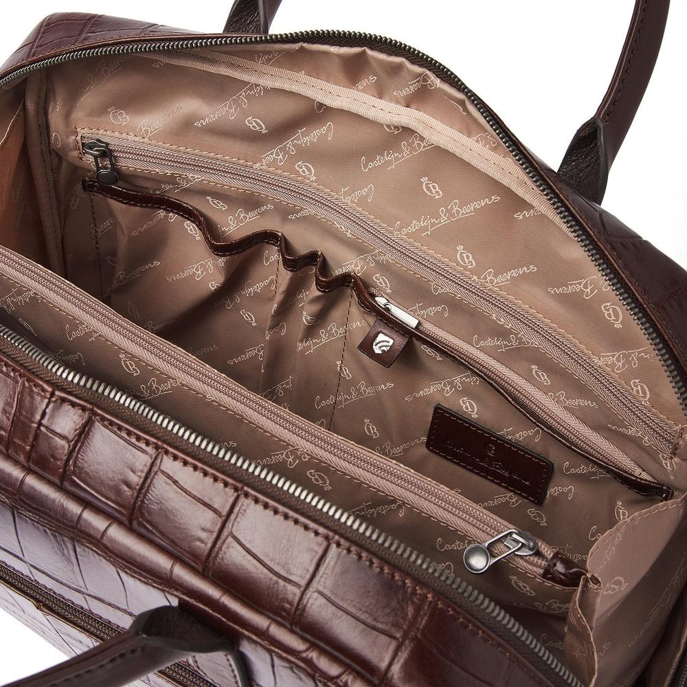Castelijn & Beerens Lisa Laptop Bag 15,6" RFID Mocca-Veske-BagBrokers